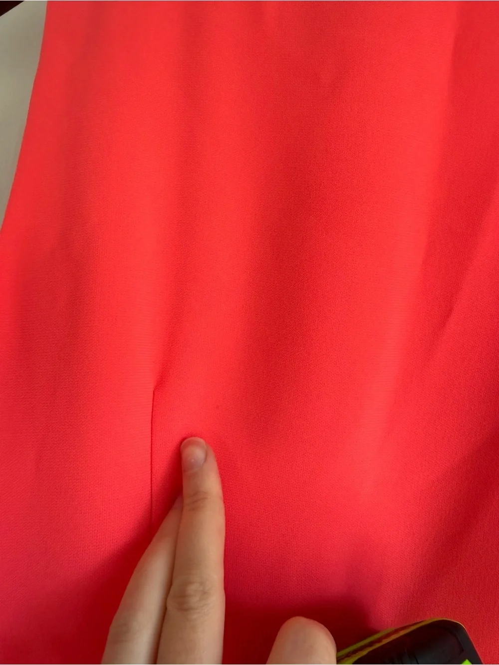 J. Crew Sleeveless Hot Coral Sheath Dress